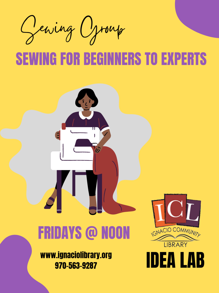 Sewing Group Ignacio Community Library